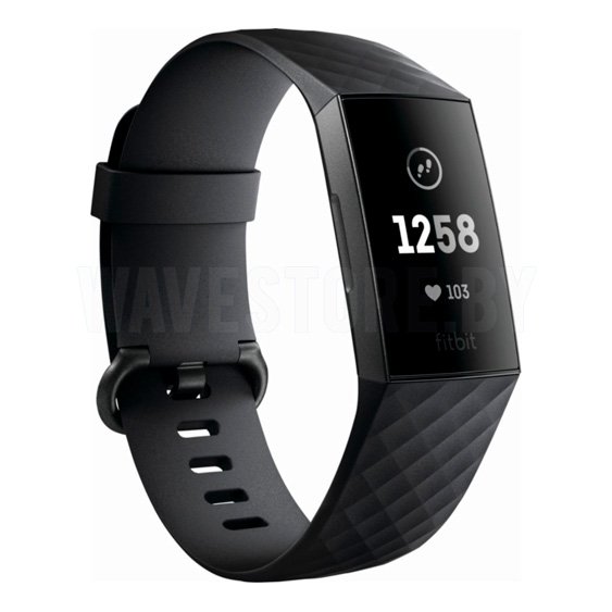   Fitbit Charge 3 (Black/Graphite)