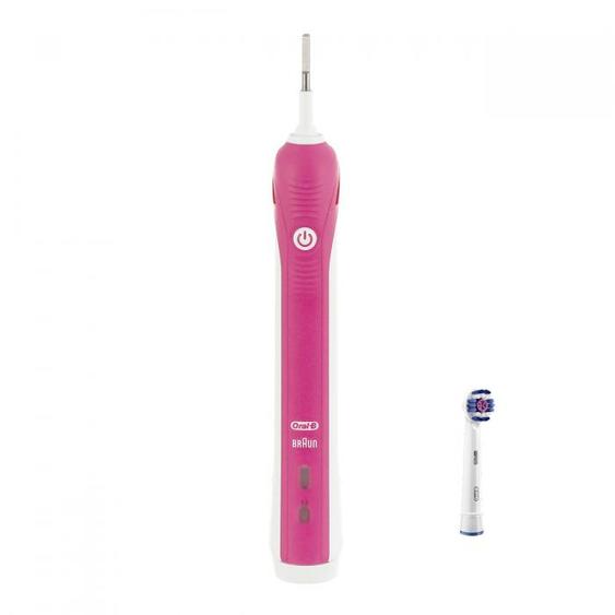 Электрическая зубная щетка Braun Oral-B Pro 750 3DWhite Pink (D16.513.UX)
