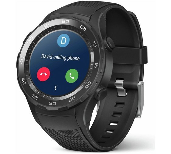 Умные часы Huawei Watch 2 Sport (Carbon Black)
