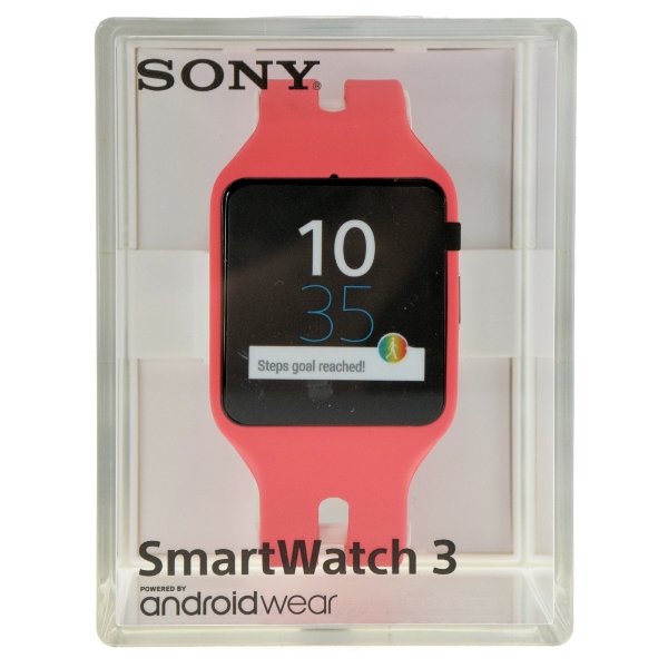 Умные часы Sony SmartWatch 3 SWR50 (Pink) Silicone