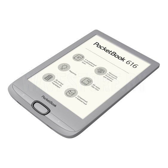 Электронная книга PocketBook 616 (Basic Lux 2) Silver