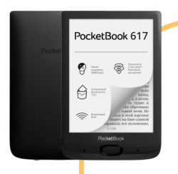 Электронная книга PocketBook 617 Black (Basic Lux 3)