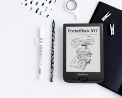 Электронная книга PocketBook 617 Black (Basic Lux 3)