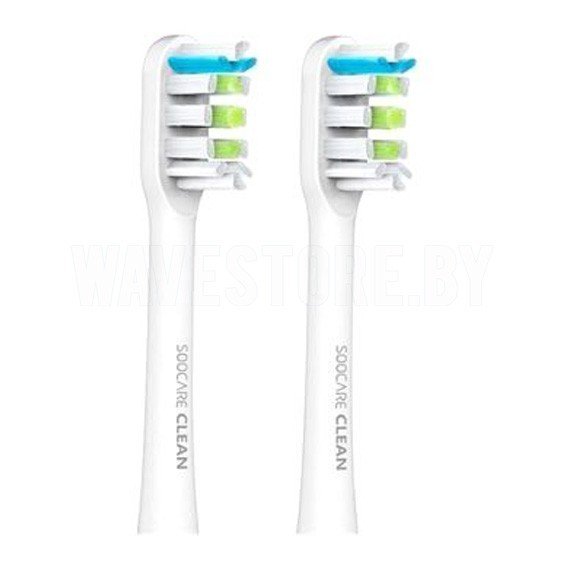 Сменная насадка для электрической зубной щетки Soocas X3U / X3 / X1 White (2шт.)