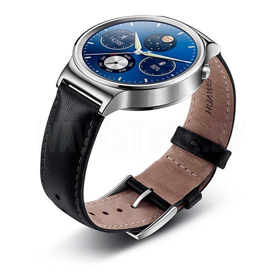 Умные часы Huawei Watch Classic (Silver/Black Leather)